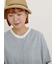 【クールコットン】柄アソートクレリック袖タックブラウス
