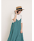 【クールコットン】柄アソートクレリック袖タックブラウス