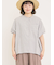 【クールコットン】柄アソートクレリック袖タックブラウス