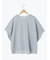 【クールコットン】柄アソートクレリック袖タックブラウス