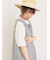 袖タテフリルTシャツ
