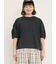 袖タテフリルTシャツ