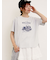 建物プリントTシャツ
