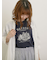 建物プリントTシャツ