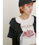 建物プリントTシャツ