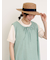 【汗染み防止】袖口レースパフスリーブTシャツ