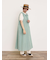 【汗染み防止】袖口レースパフスリーブTシャツ
