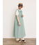 【汗染み防止】袖口レースパフスリーブTシャツ