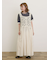 【汗染み防止】袖口レースパフスリーブTシャツ