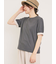【汗染み防止】袖口レースパフスリーブTシャツ