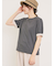 【汗染み防止】袖口レースパフスリーブTシャツ