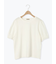 【汗染み防止】袖口レースパフスリーブTシャツ