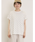 【オーガニックコットン】ドット柄Tシャツ