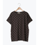 【オーガニックコットン】ドット柄Tシャツ