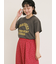 【オーガニックコットン】ロゴプリントTシャツ