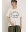 【オーガニックコットン】ロゴプリントTシャツ