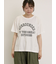 【オーガニックコットン】ロゴプリントTシャツ