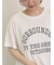 【オーガニックコットン】ロゴプリントTシャツ