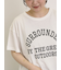 【オーガニックコットン】ロゴプリントTシャツ