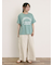 【オーガニックコットン】ロゴプリントTシャツ