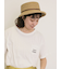 【オーガニックコットン】ロゴ刺繍Tシャツ
