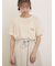 【オーガニックコットン】ロゴ刺繍Tシャツ
