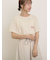 【オーガニックコットン】ロゴ刺繍Tシャツ