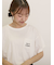 【オーガニックコットン】ロゴ刺繍Tシャツ