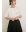 【オーガニックコットン】ロゴ刺繍Tシャツ
