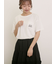 【オーガニックコットン】ロゴ刺繍Tシャツ