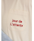【オーガニックコットン】ロゴ刺繍Tシャツ