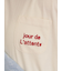 【オーガニックコットン】ロゴ刺繍Tシャツ
