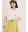 【オーガニックコットン】ロゴ刺繍Tシャツ