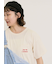 【オーガニックコットン】ロゴ刺繍Tシャツ