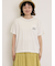 【オーガニックコットン】ロゴ刺繍Tシャツ