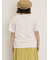 【オーガニックコットン】ロゴ刺繍Tシャツ