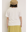 【オーガニックコットン】ロゴ刺繍Tシャツ