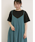 【オーガニックコットン】ロゴ刺繍Tシャツ