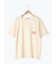 【オーガニックコットン】ロゴ刺繍Tシャツ