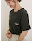 【オーガニックコットン】ロゴ刺繍Tシャツ