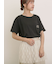 【オーガニックコットン】ロゴ刺繍Tシャツ