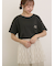 【オーガニックコットン】ロゴ刺繍Tシャツ