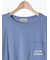【オーガニックコットン】ロゴ刺繍Tシャツ