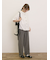 【クールコットン】イージーストレートパンツ ≪M/Lサイズ≫