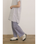 【クールコットン】イージーストレートパンツ ≪M/Lサイズ≫