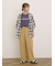 【クールコットン】イージーストレートパンツ ≪M/Lサイズ≫