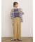 【クールコットン】イージーストレートパンツ ≪M/Lサイズ≫