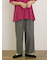 【クールコットン】イージーストレートパンツ ≪M/Lサイズ≫