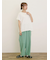 【クールコットン】イージーストレートパンツ ≪M/Lサイズ≫