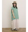 【クールコットン】柄アソートフレンチスリーブチュニック